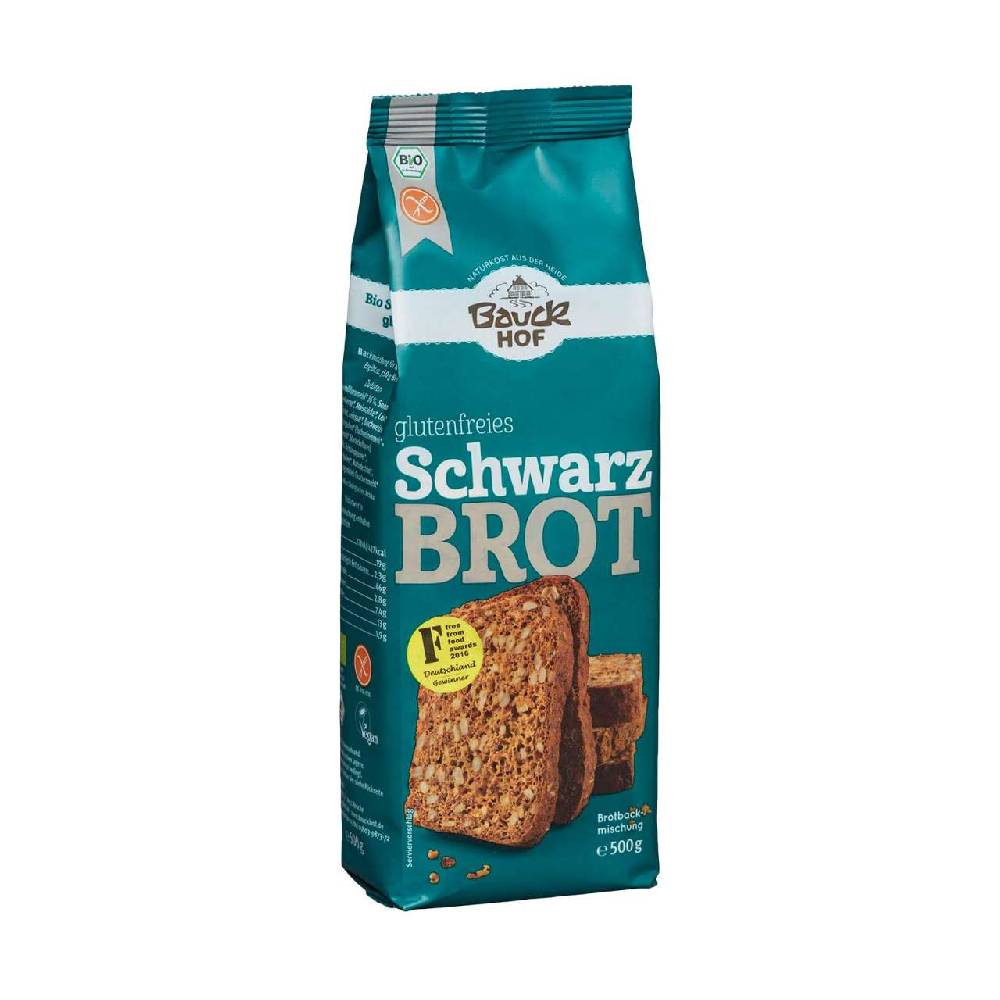bauckhof Bauck brown bread baking mix gluten-free - 100% vegetable zollfrei