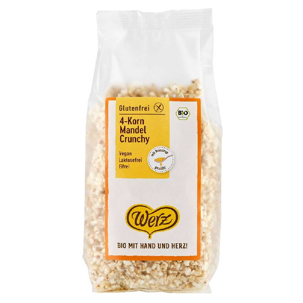werz 4 grain almond crunchy gluten-free from the natural grain mill Werz 50% Rabatt für begrenzte Zeit