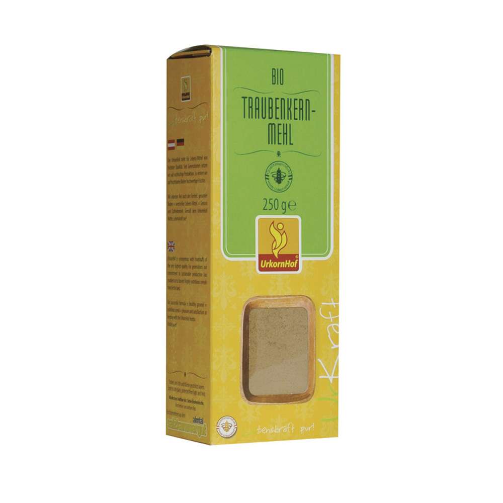 urkornhof Urkornhof organic grape seed flour without additives & gluten-free Angebote