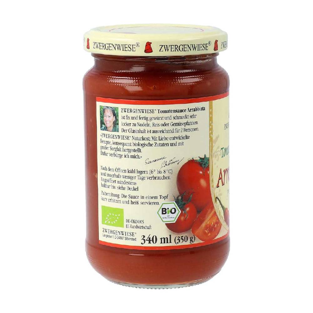 zwergenwiese Tomato Sauce Arrabbiata Blitzverkäufe