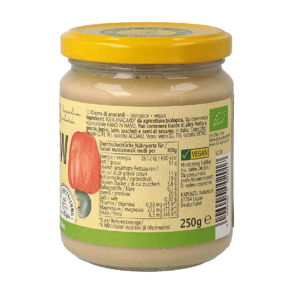 rapunzel Rapunzel Cashew Nut Puree Lagerräumung