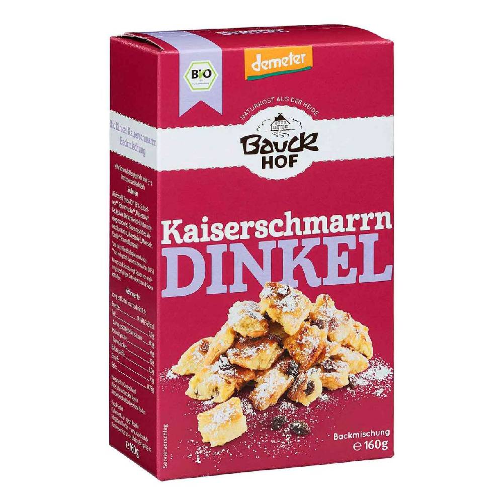 bauckhof Kaiserschmarrn Spelt (pancake with raisin)
