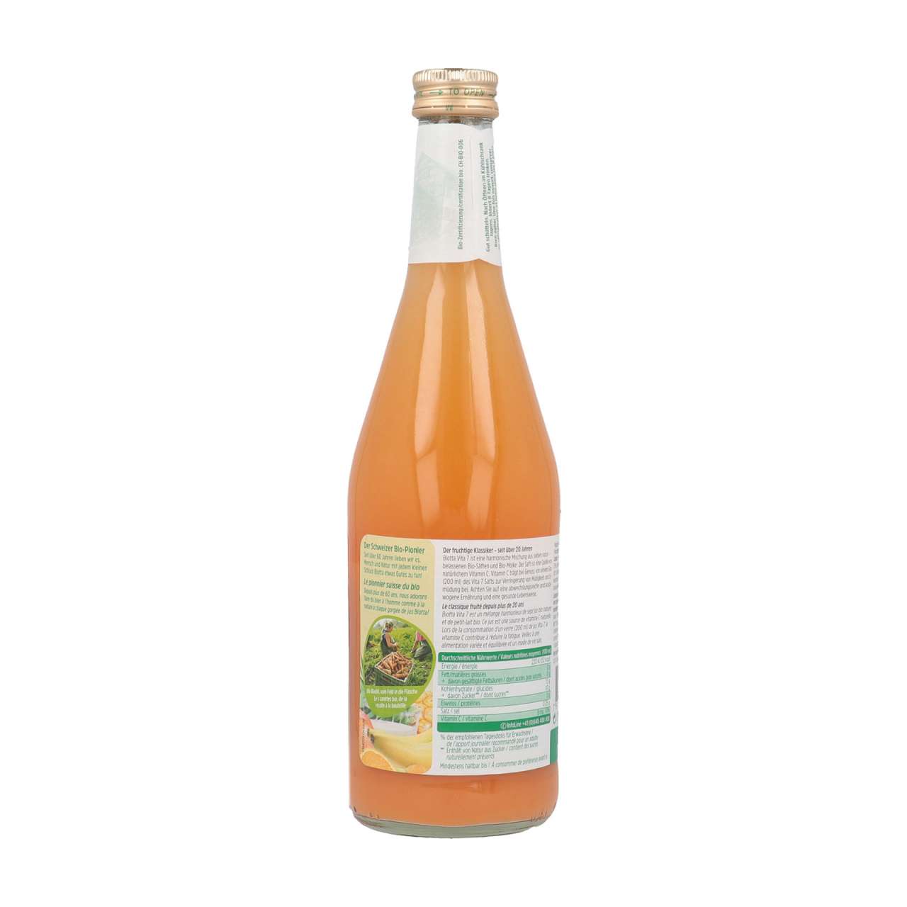 biotta Biotta Vita 7 - Organic juice from fruits & vegetables for juice day Sonderangebote