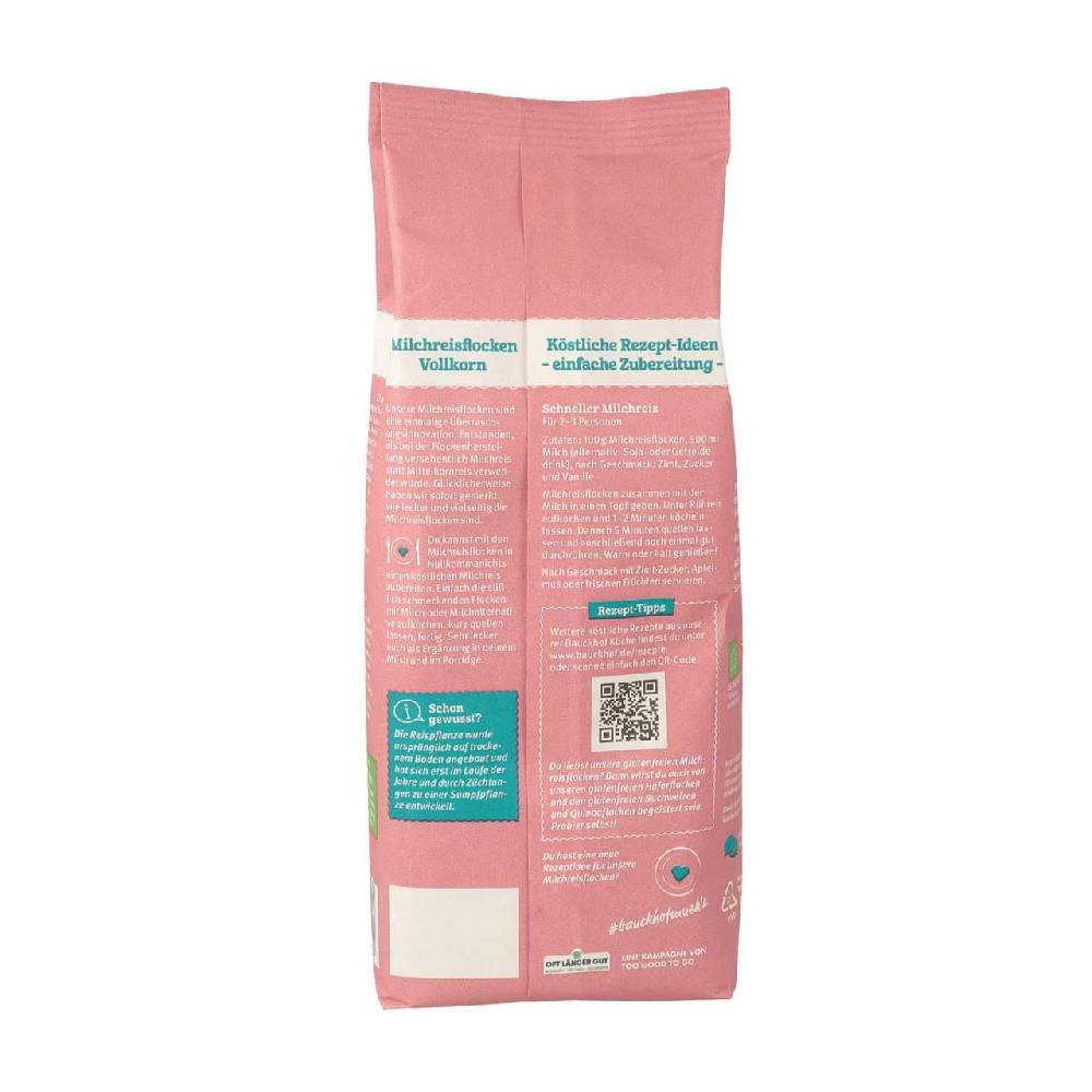 bauckhof Bauckhof rice pudding wholemeal, 425 g Tiefpreis