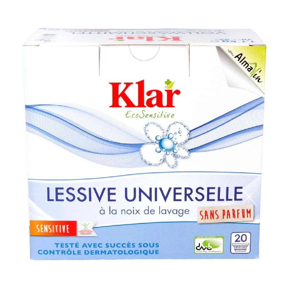 klar Klar Soapnut Laundry Powder (fragrance-free) Sonderangebot der Fabrik