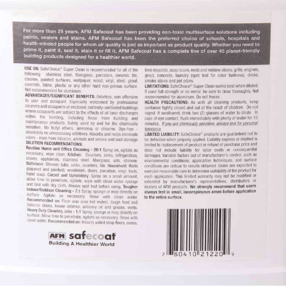afm Super Clean All Purpose Cleaner and Degreaser Super Rabatt