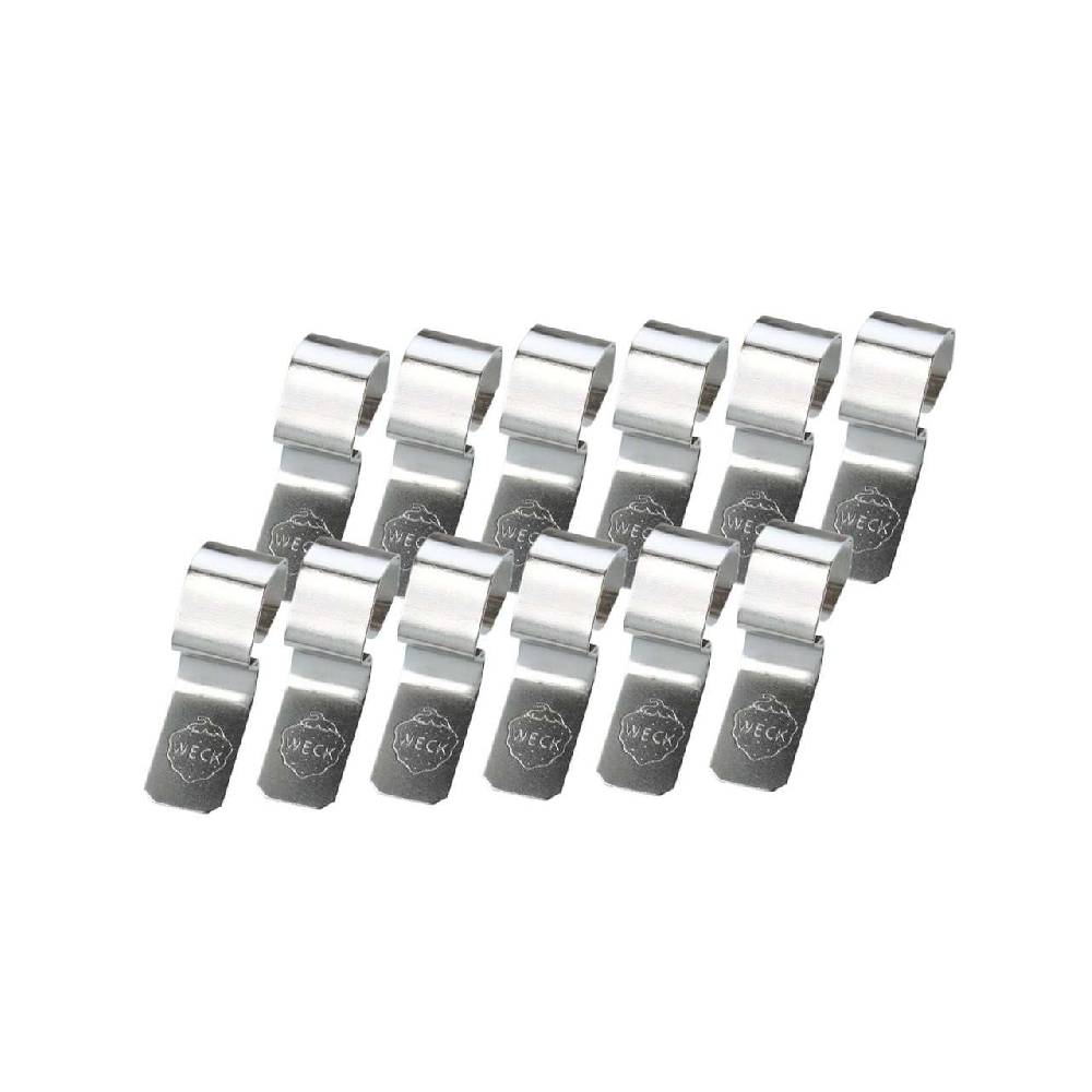 weck Weck clamps for jars & bottles made of stainless steel 50% Rabatt für begrenzte Zeit