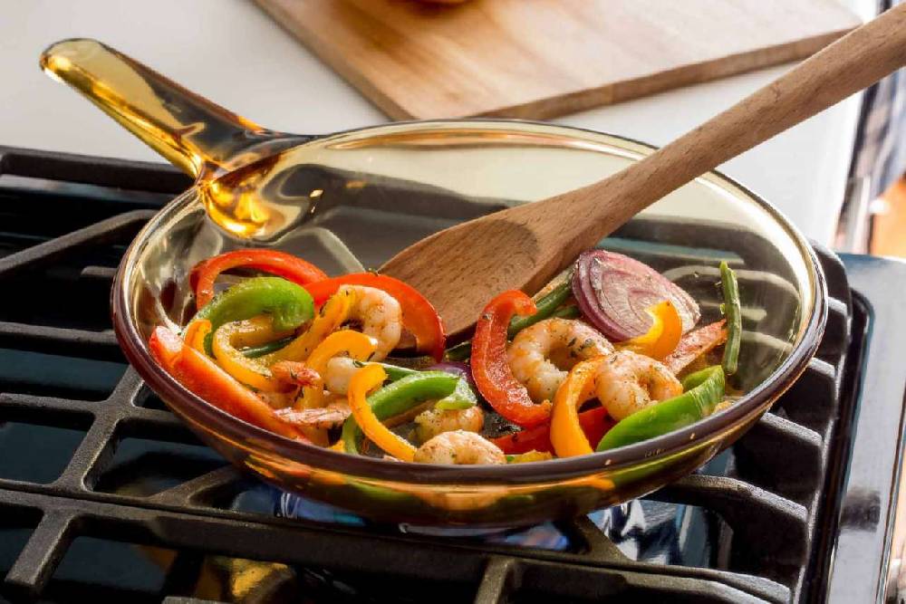 visions Visions Glass Pots and Pans - Set of 5 for Cooking & Serving 2025