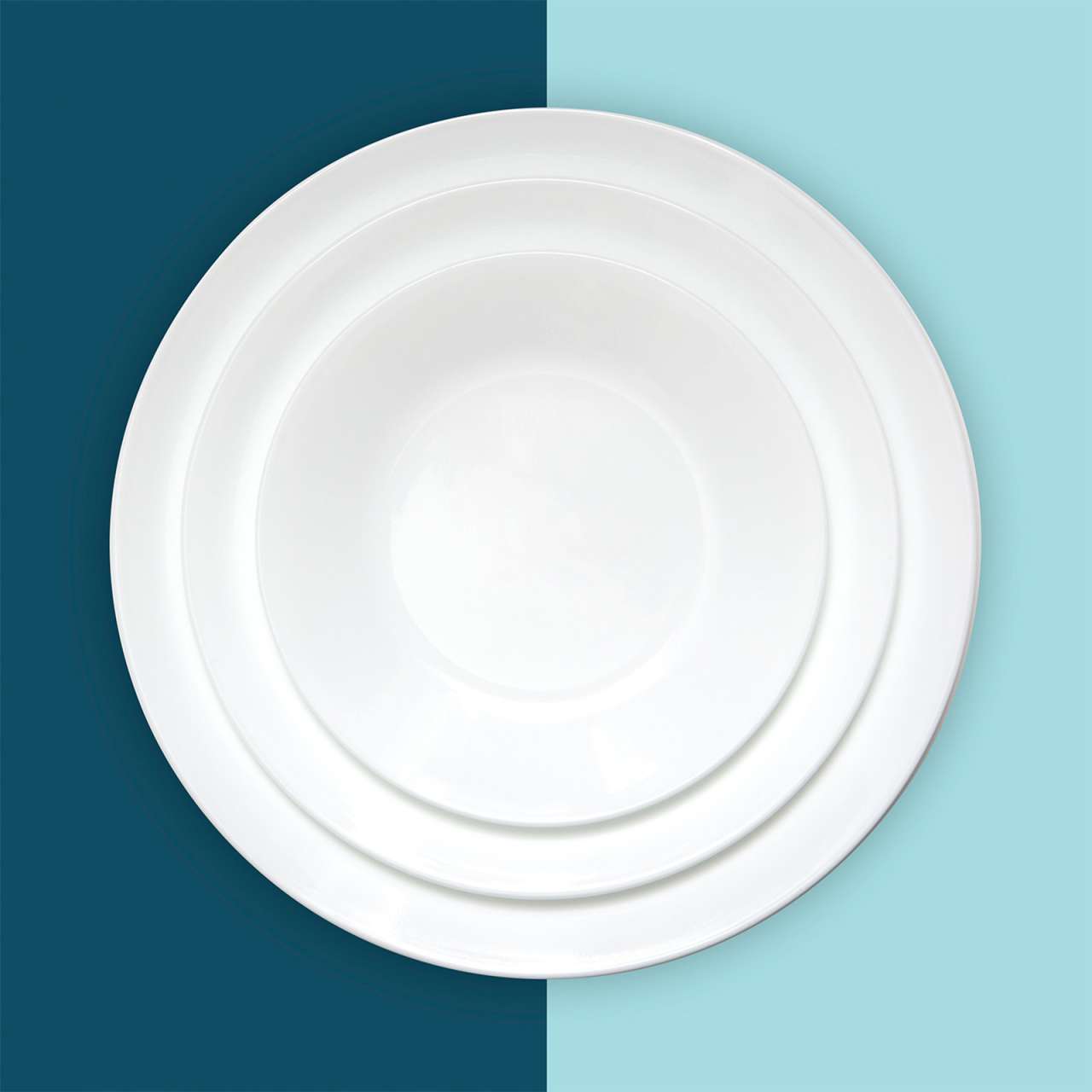 corelle Small plate white with wave edge Limitierter Zeitrabatt
