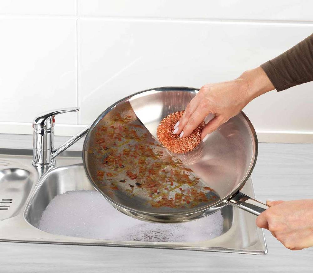 purenature PureNature copper sponge in set of 3 - cleans without scratches Cyber Monday