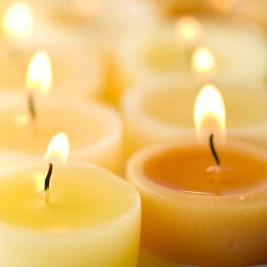 purenature Tea lights made of beeswax, 5 pieces Top Angebot