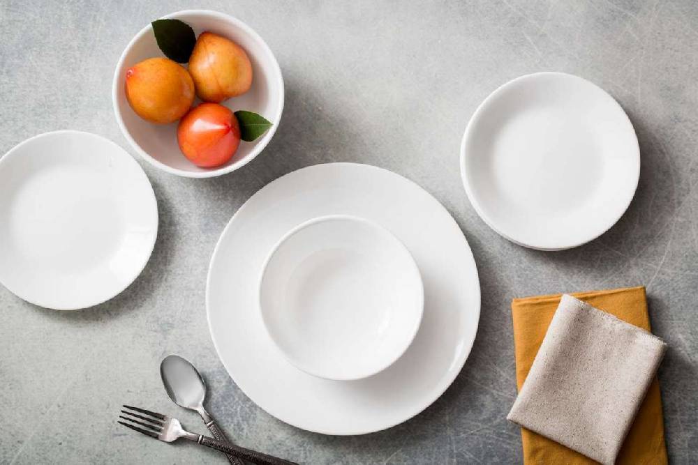 corelle Corelle glass cake plate - white, scratch and heat resistant up to 176° C Riesige Ersparnisse