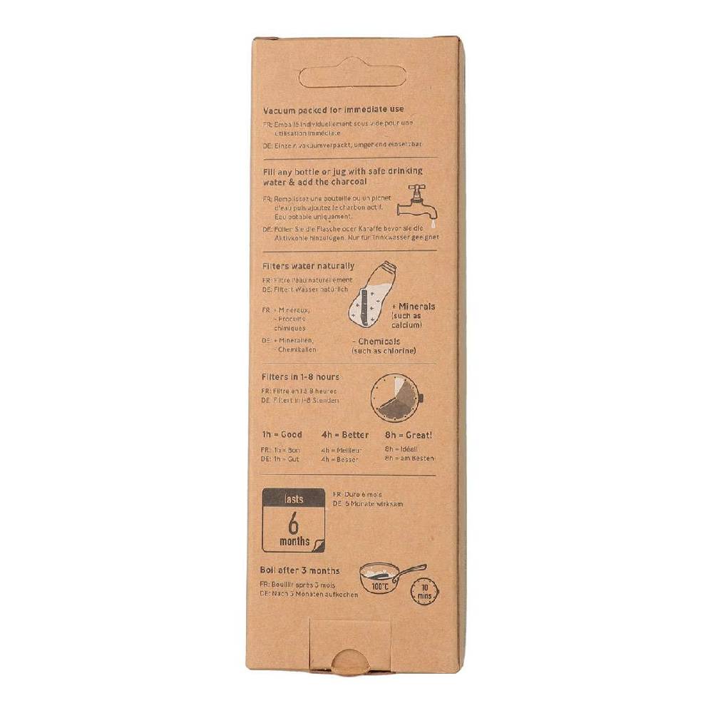black-blum Binchotan Activated Carbon Filter Replacement Filter Water in Drinking Bottles Clearance-Verkauf