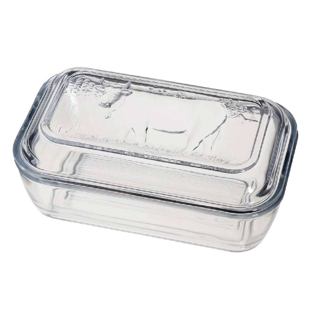 purenature Glass Butter Dish im Angebot