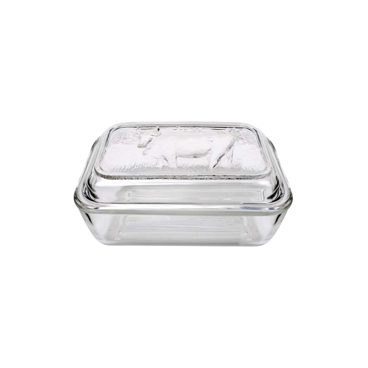 purenature Glass Butter Dish im Angebot