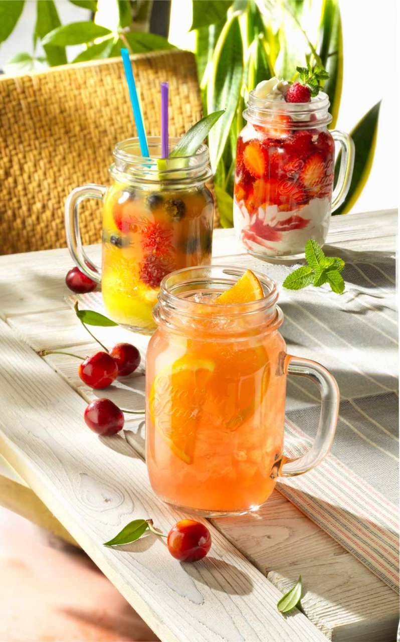 quattro-stagioni Quattro Stagioni Vintage Glass Jars with Lids & Handles 400ml Meist gekauft