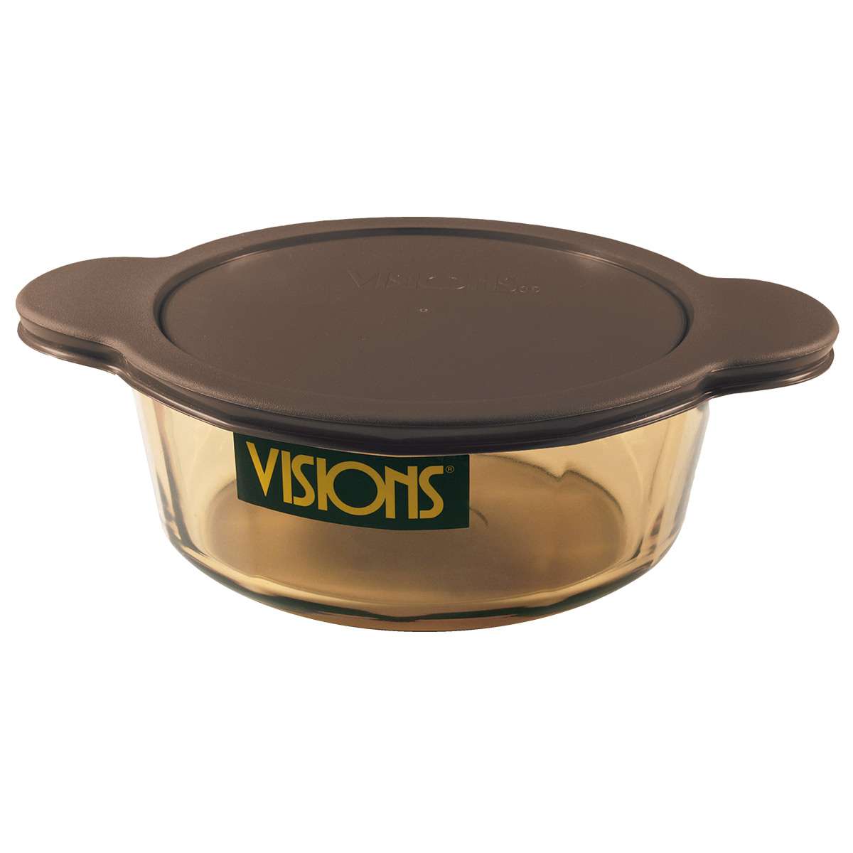 visions Glass-Ceramic Cooking Pot With 2 Lids (1.25 liter) Flash Sale