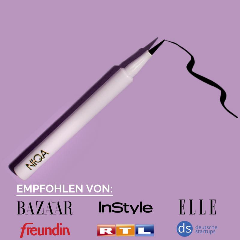 Niqa Cosmetics LIQUID EYELINER NIGHTFALL Meist gekauft
