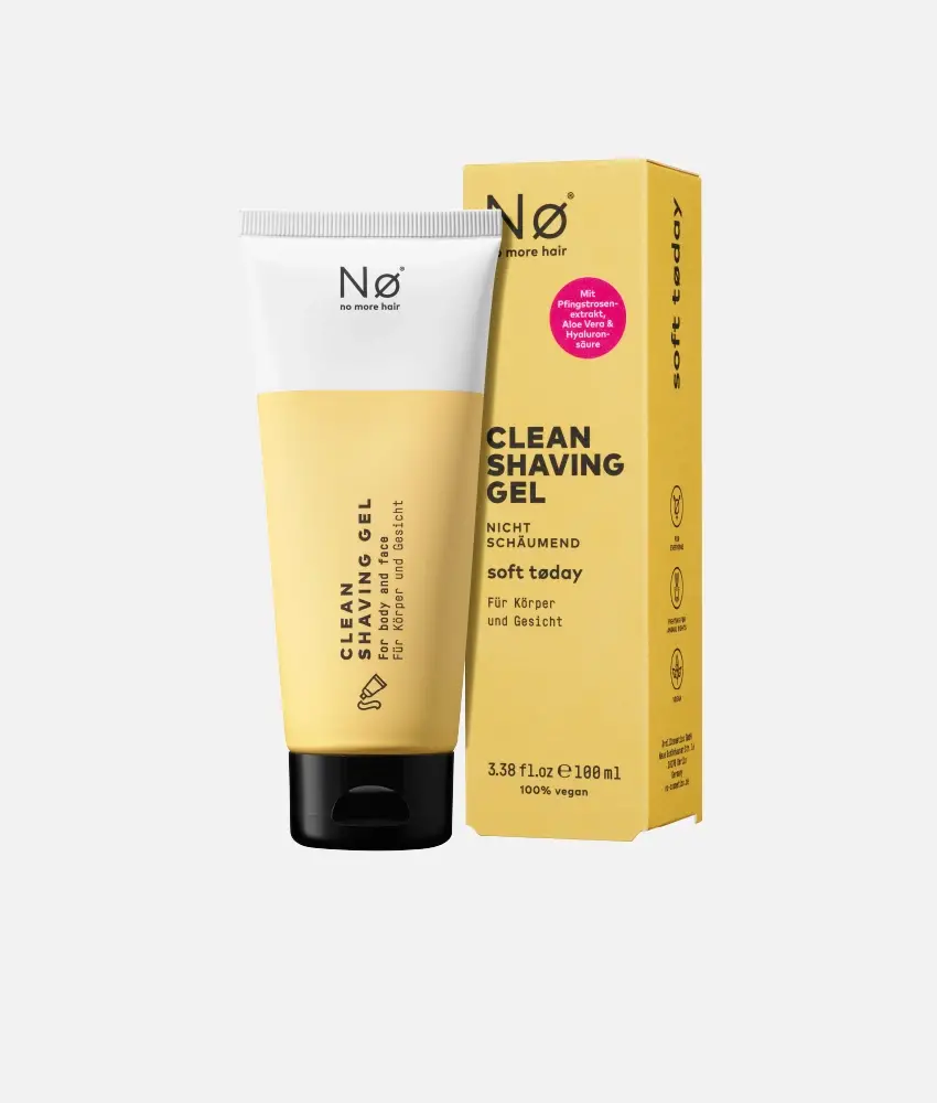 Nø Cosmetics soft tøday Clean Shaving Gel im Angebot