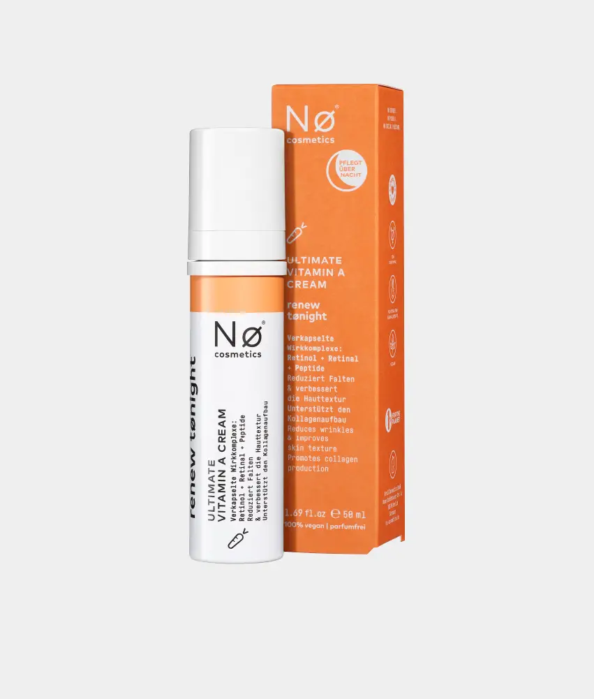 Nø Cosmetics renew tønight Ultimate Vitamin A Cream Auslauf
