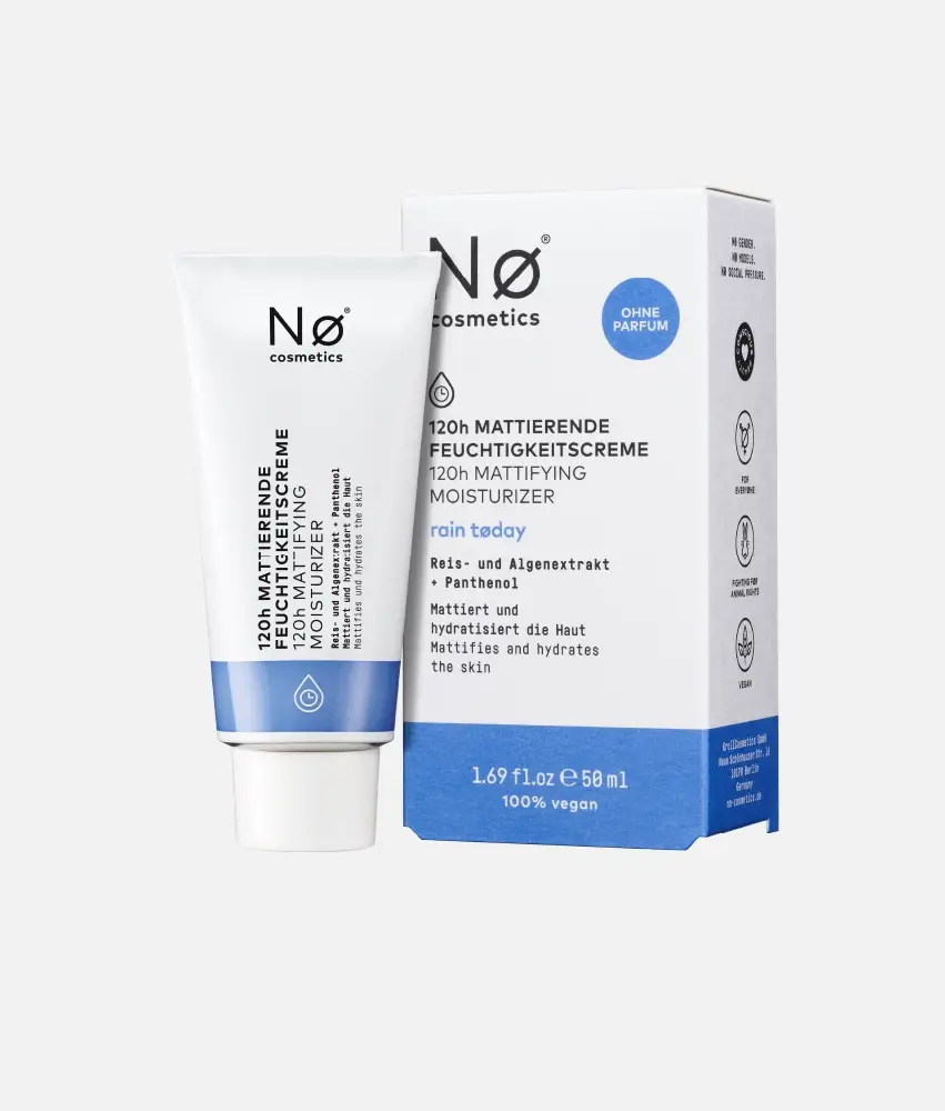 Nø Cosmetics rain tøday 120h mattierende Feuchtigkeitscreme Günstiger Verkauf