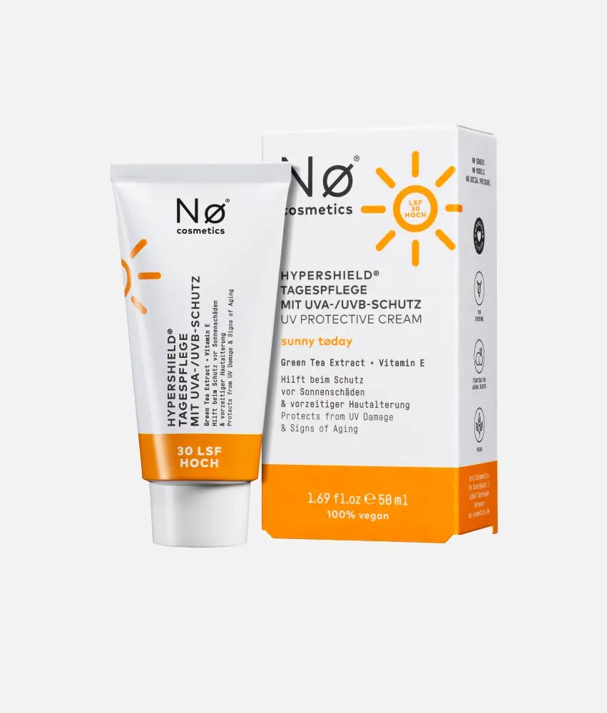 Nø Cosmetics sunny tøday Hypershield® Tagespflege mit UVA-/UVB-Schutz Schlussverkauf