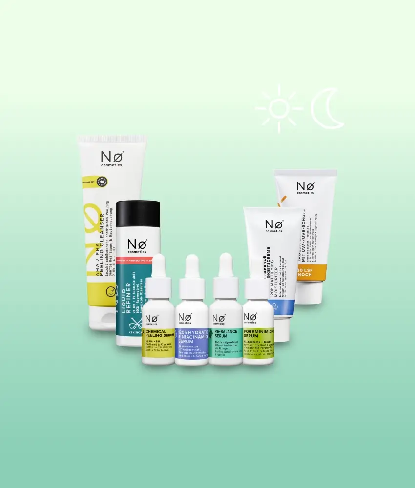 Nø Cosmetics Ölige Haut mit Unreinheiten Day & Night Routine Angebote