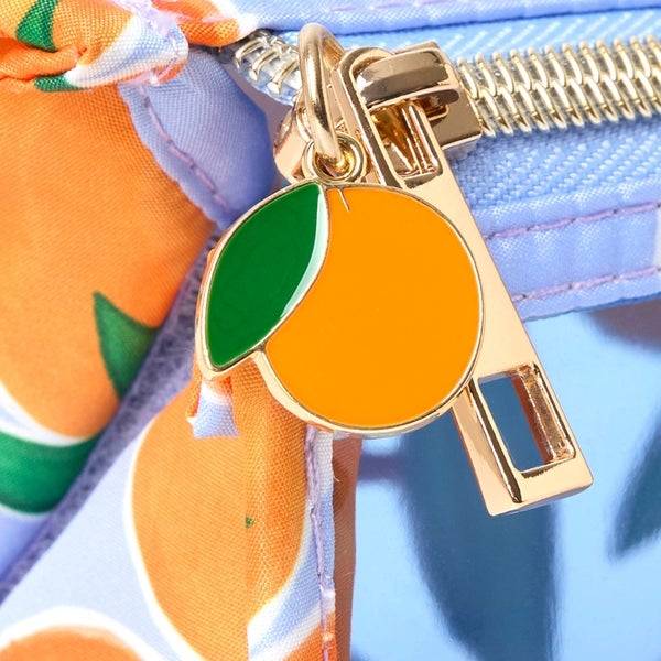 The Flat Lay Co. Open Flat Makeup Jelly Box Bag - Mediterranean Oranges Angebote