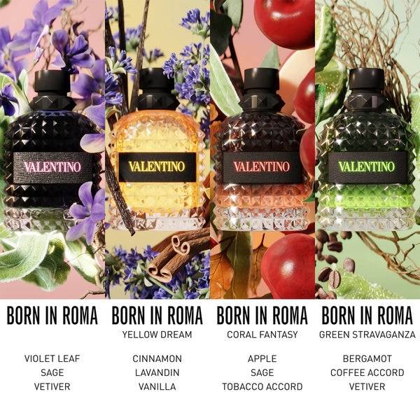 Valentino Born in Roma Uomo Eau de Toilette for Him 100ml Outlet