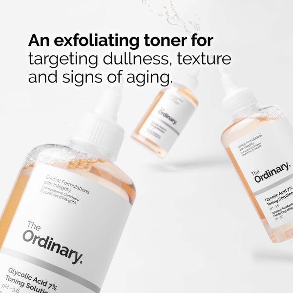 The Ordinary Glycolic Acid 7% Exfoliating Toner 240ml Schlussverkauf