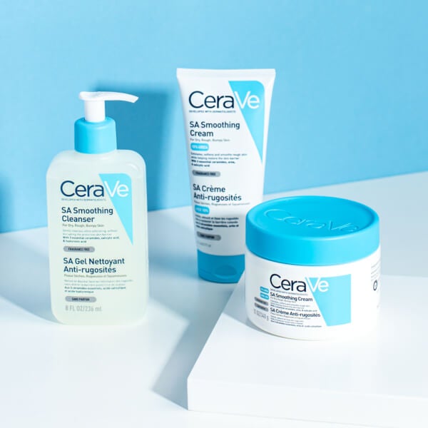 CeraVe SA Smoothing Cleanser with Salicylic Acid for Dry, Rough & Bumpy Skin 236ml Outlet