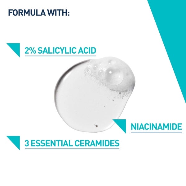 CeraVe Blemish Control Face Cleanser with 2% Salicylic Acid & Niacinamide for Blemish-Prone Skin 236ml Auslauf