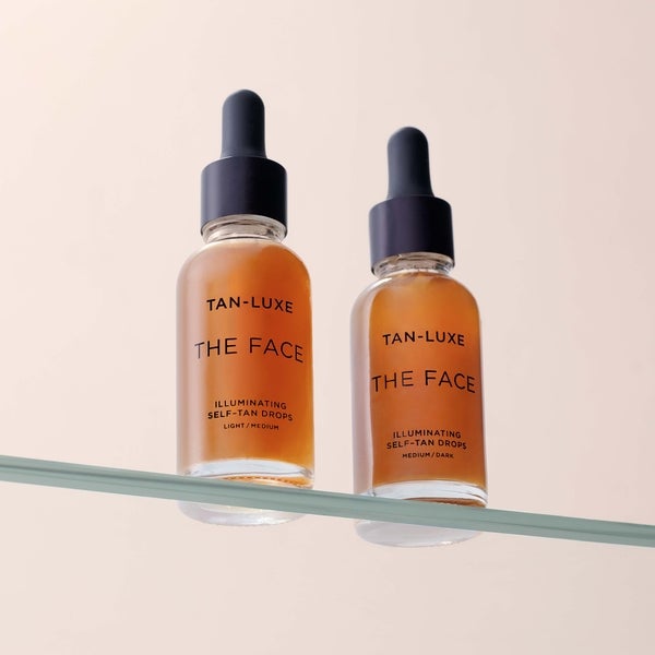 Tan-Luxe The Face Illuminating Self-Tan Drops 30ml - Medium/Dark Schlussverkauf
