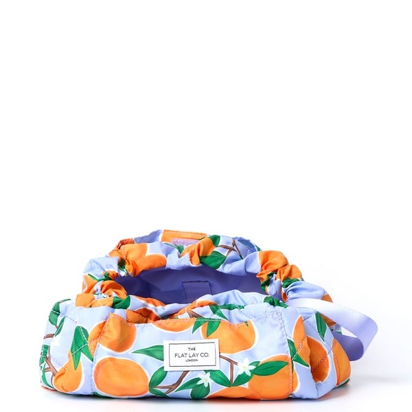The Flat Lay Co. Drawstring Makeup Bag - Mediterranean Oranges Meist gekauft