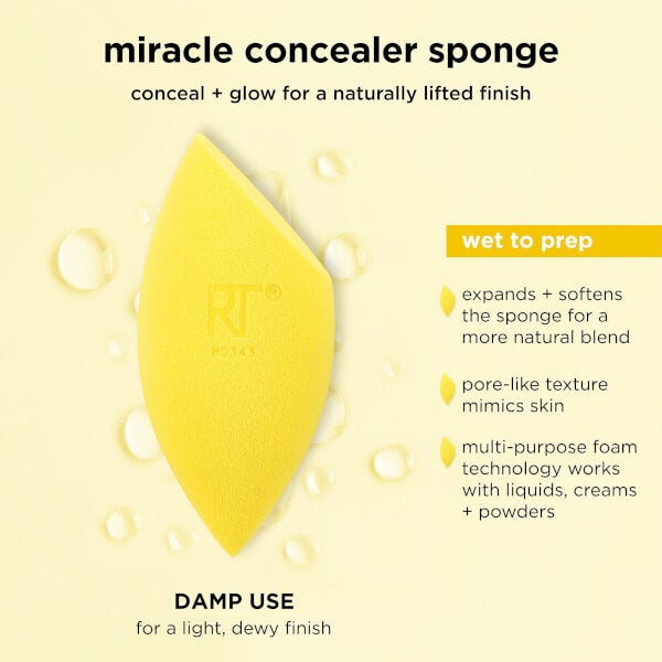 Real Techniques Miracle Concealer Sponge Auslauf