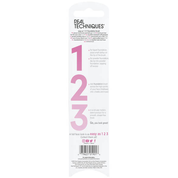 Real Techniques Easy as 1-2-3 Foundation Brush Fabrikverkauf