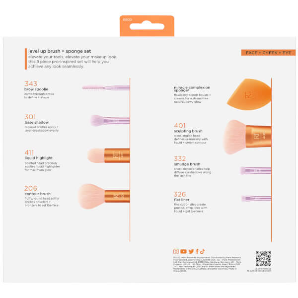 Real Techniques Level up Brush and Sponge Set Auslauf