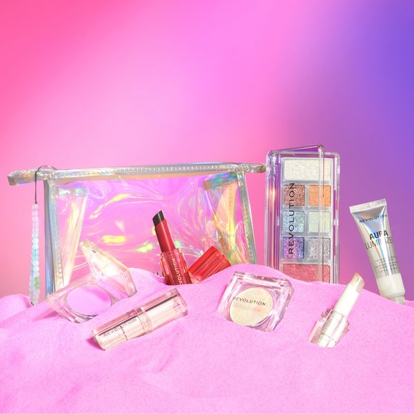 Makeup Revolution Mood Switch Holographic Makeup Bag Angebote