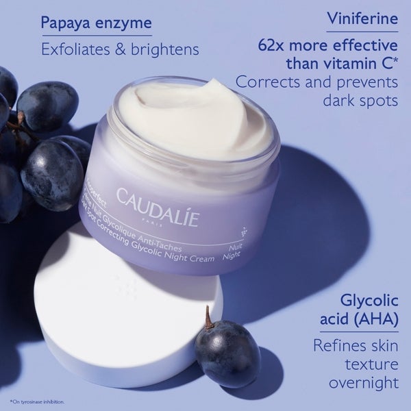 Caudalie Vinoperfect Dark Spot Correcting Glycolic Night Cream 50ml Hotsell