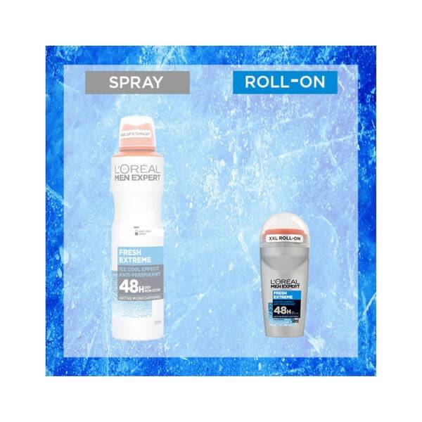 L'Oréal Men Expert Frische Extreme Deodorant Roll-On (50ml) Fabrikverkauf
