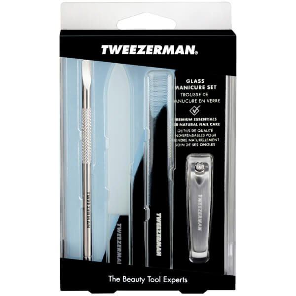 Tweezerman Glass Manicure Set Günstiger Verkauf