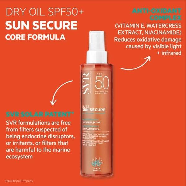 SVR Sun Secure Dry Oil SPF50+ 200ml Meist gekauft