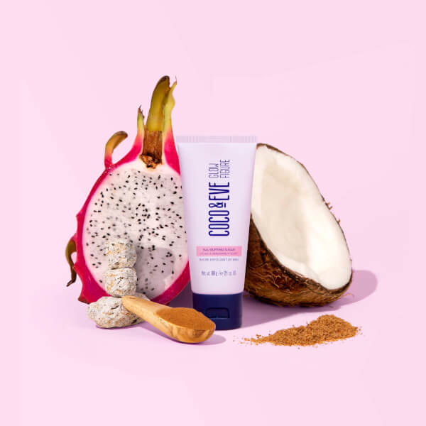 Coco & Eve Travel Sized Glow Figure Bali Buffing Sugar 60g Zeitbegrenzte Promotion