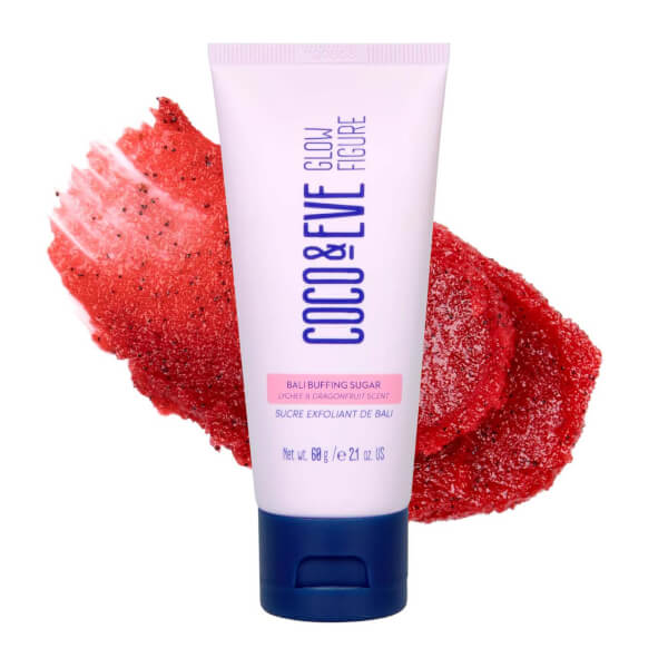 Coco & Eve Travel Sized Glow Figure Bali Buffing Sugar 60g Zeitbegrenzte Promotion