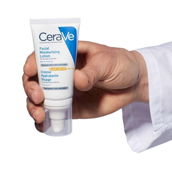 CeraVe AM Facial Moisturising Lotion SPF50 for Normal to Dry Skin 52ml Blitzverkäufe