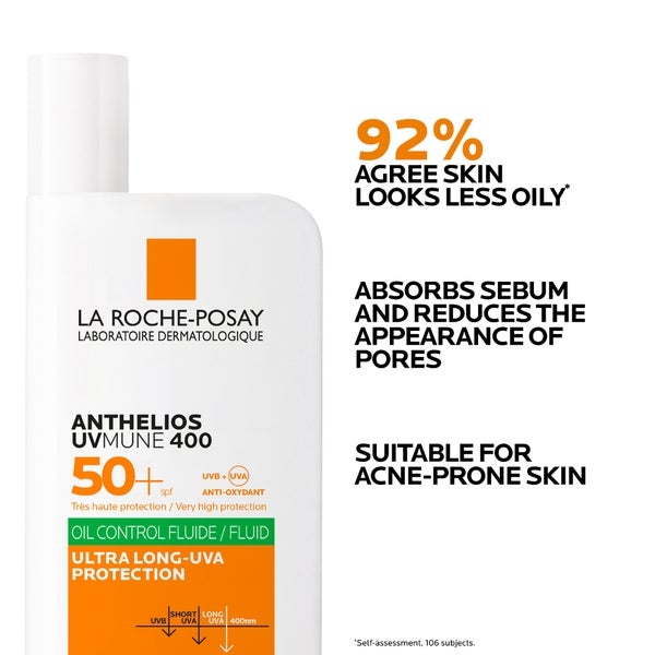 La Roche-Posay Anthelios Oil Control Fluid SPF50+ for Oily Blemish-Prone Skin 50ml Verkauf