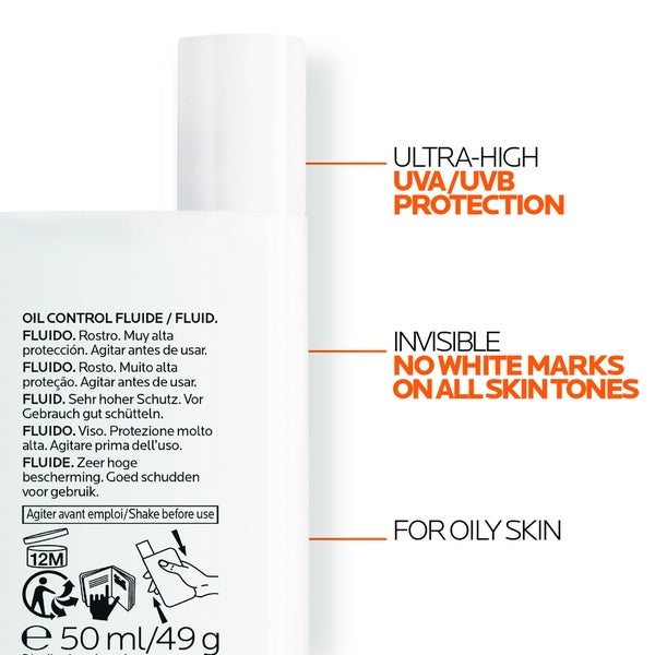 La Roche-Posay Anthelios Oil Control Fluid SPF50+ for Oily Blemish-Prone Skin 50ml Verkauf
