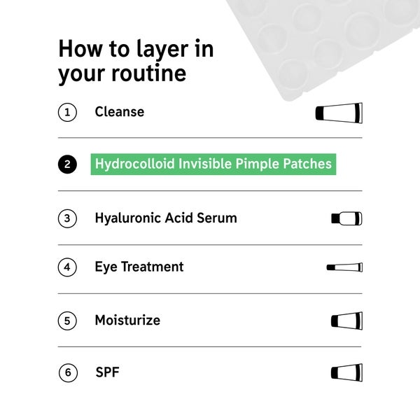 The INKEY List Hydrocolloid Invisible Pimple Patches Blitzverkäufe