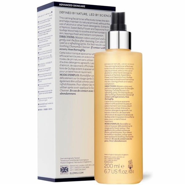 Elemis Soothing Apricot Toner 200ml Outlet