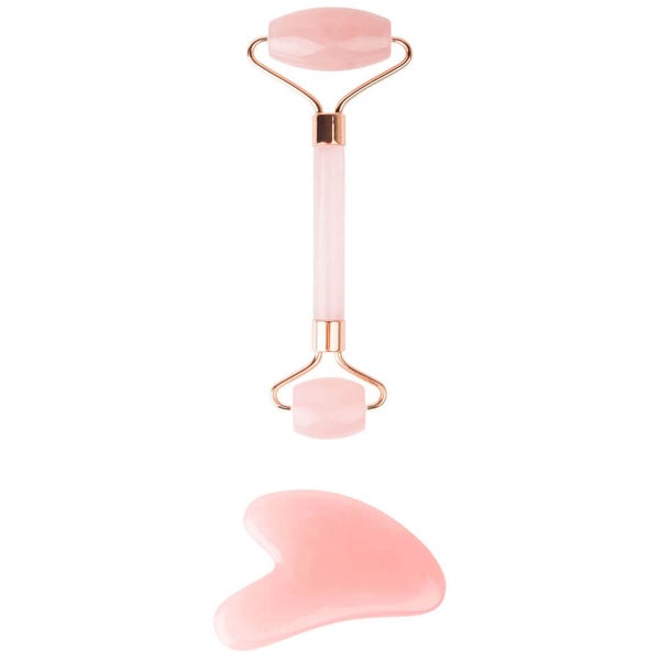 brushworks HD Rose Quartz Resin Roller & Gua Sha Letzter Tag